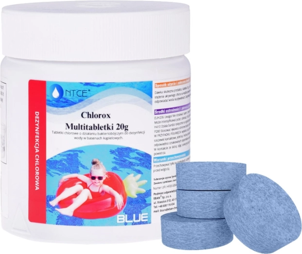 Svømning Klor Tablets Chlorox 20g