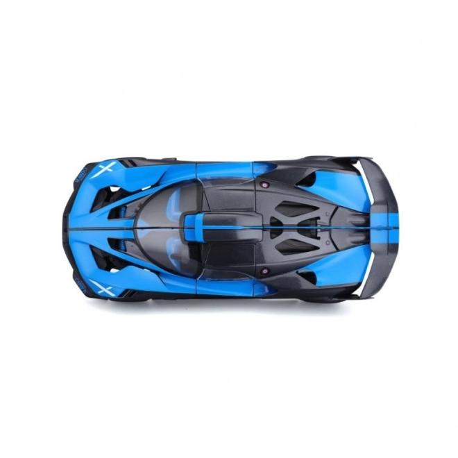 Model Bugatti Bolide blå/sort 1:18