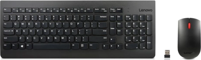 Trådløst tastatur- og musesæt Essential (US-layout)