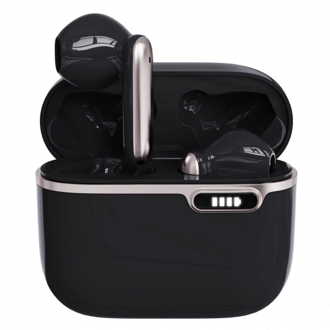 Bluetooth hovedtelefoner med HQ mikrofon TWS (USB-C) sort