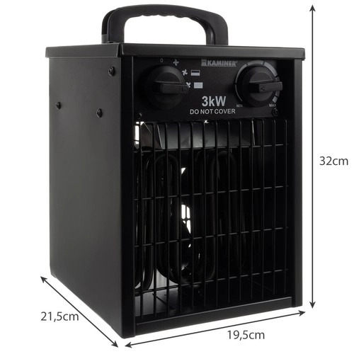 Elektrisk ventilatorkarmer Kaminer 24361