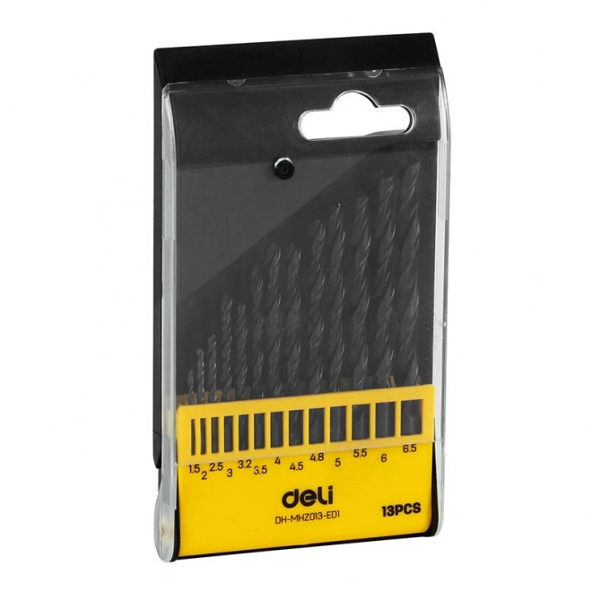 Sæt af HSS bor Deli Tools EDH-MHZ013-ED1