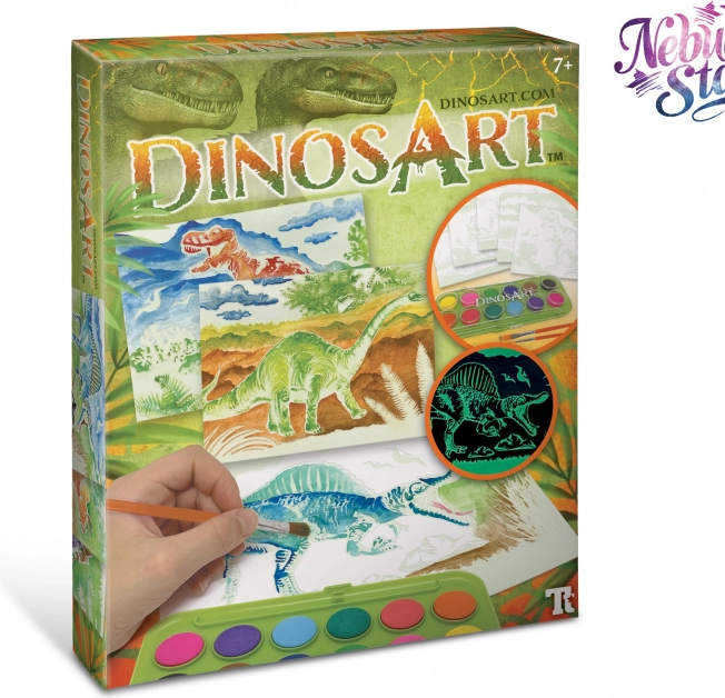 DinosArt magisk akvarelsæt til børn