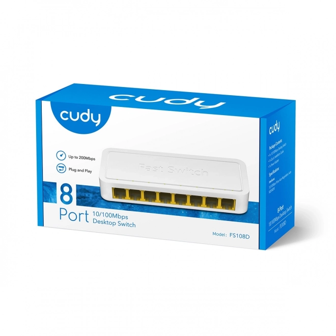 Cudy Switch 8 Porte FS108D