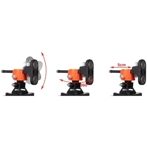16-linjet laser nivelleringsudstyr - 360 grader