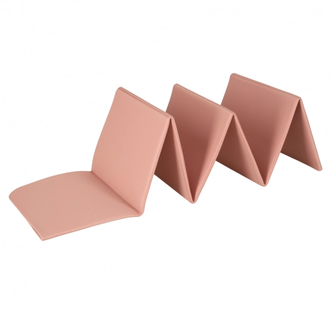 Foldbar yogamåtte 183x61x0,4 cm pink