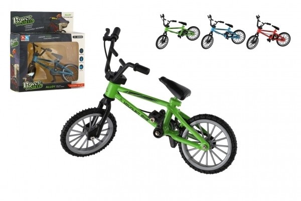 Finger cykel 11x7cm metal/plast