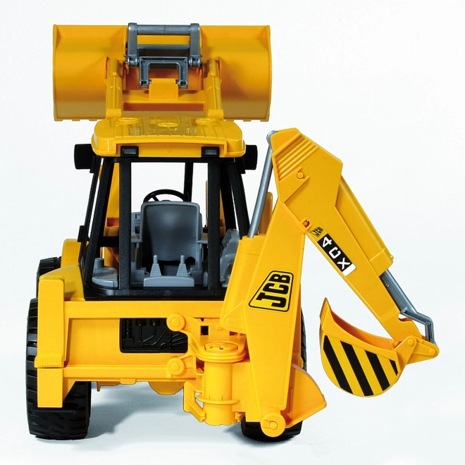 Bruder Traktor JCB Frontlæsser med Gravemaskine