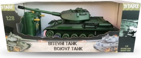 RC-tank med infrakampe – grøn