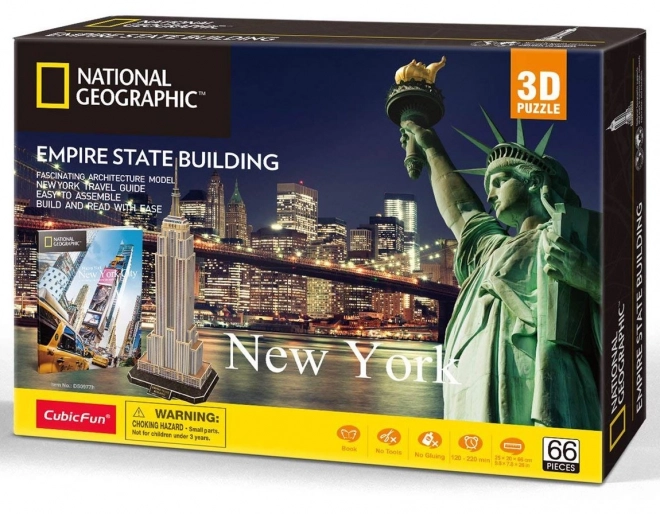 3D puslespil Empire State Building N.G.