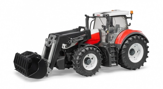 Bruder traktor Steyr Terrus CVT med frontlæsser