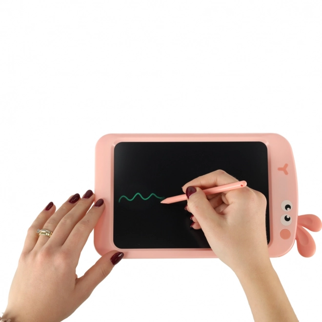 Tegnetablet med kanin 8,5' pink