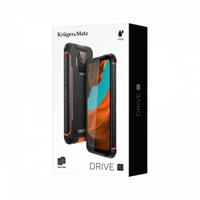 Robust smartphone Kruger&Matz Drive 10