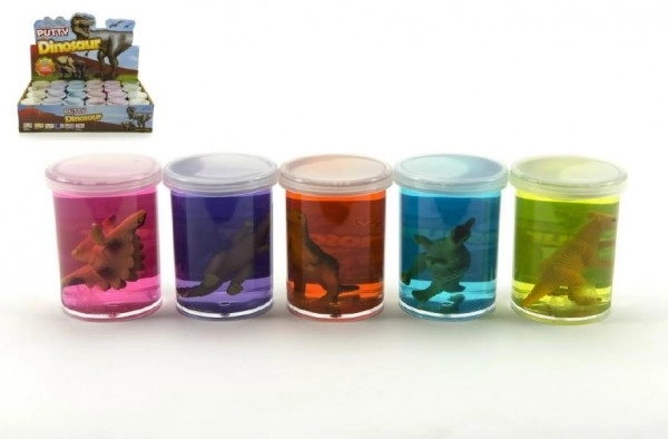 Slime med dinosaurer 80g