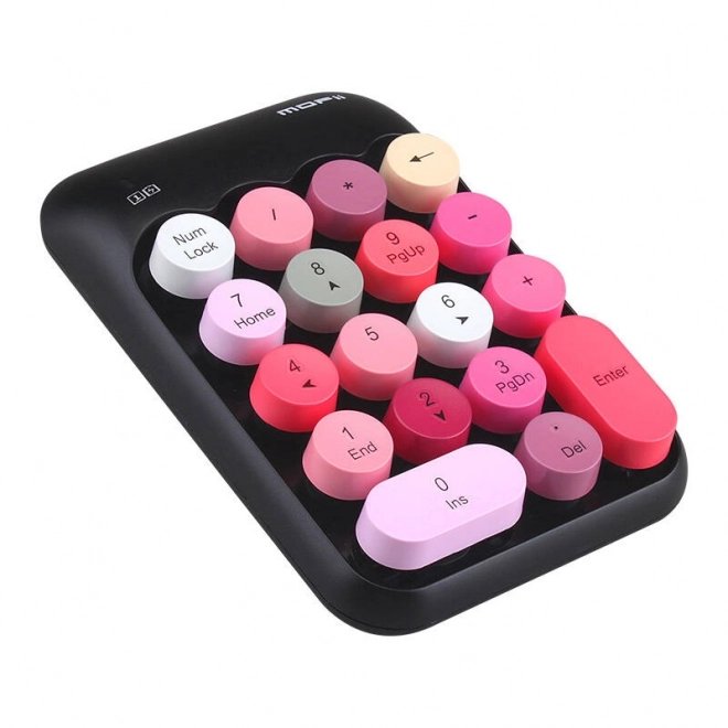 Trådløs numerisk tastatur MOFII X910 sort-rød