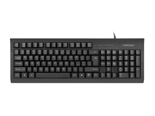 Natec Moray-tastatur med kortlæser