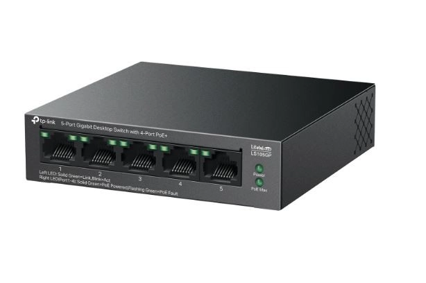 5-Port Gigabit Desktop Switch PoE+