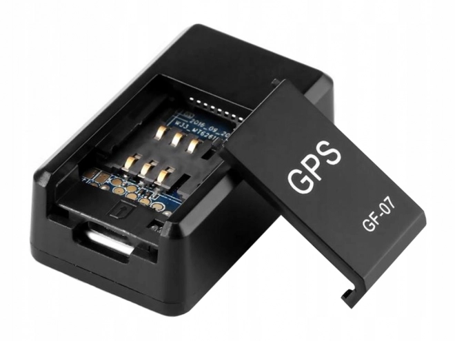 Mini GPS lokalisator med aflytning til SIM og microSD