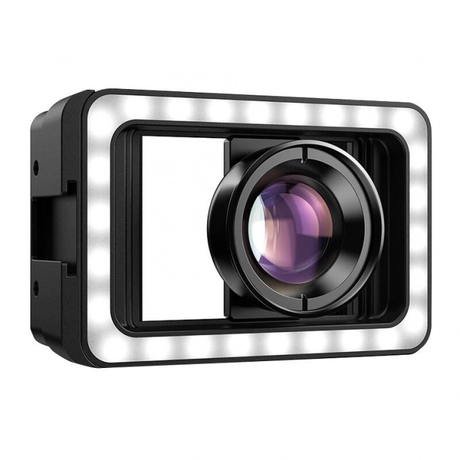 Mobil makroobjektiv med LED-diode