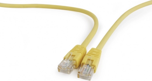 Patch-kabel kat. 5e med forseglet kappe 5 m gul
