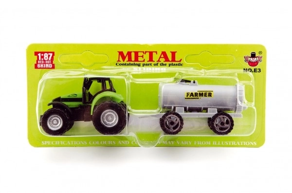 Traktor med anhænger 16 cm