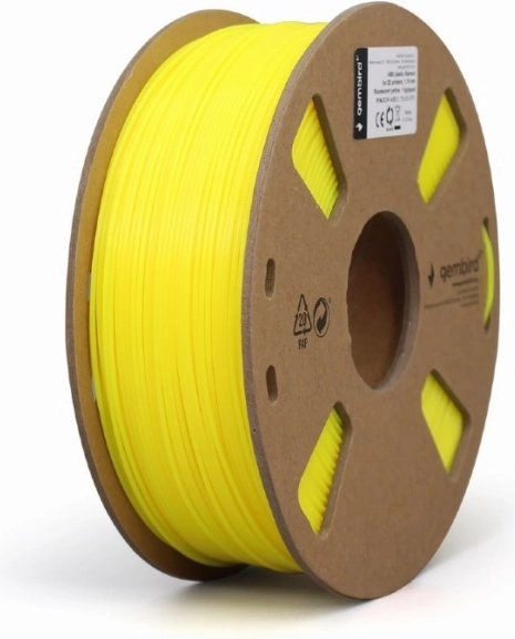 ABS 3D-printertråd 1,75 mm gul