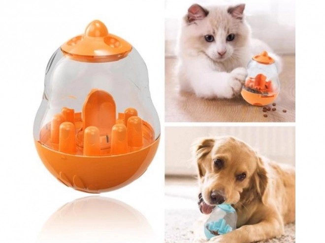 Interaktiv godbidsdispenser til hunde