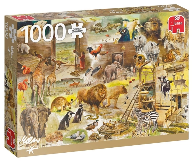 Puslespil Jumbo Noas Ark 1000 brikker