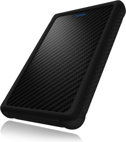 Eksternt etui til HDD 2,5'' USB 3.0 med beskyttende silikoneramme