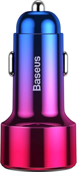 Biloplader BASEUS Magic USB + USB‑C 45 W med hurtigopladning