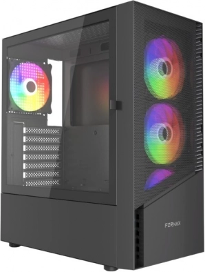 computerkabinet fornax 4300 midi tower atx sort