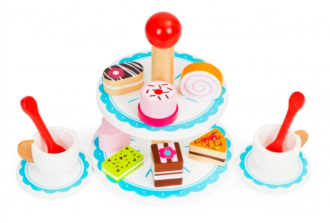 Træ kagesæt Ecotoys