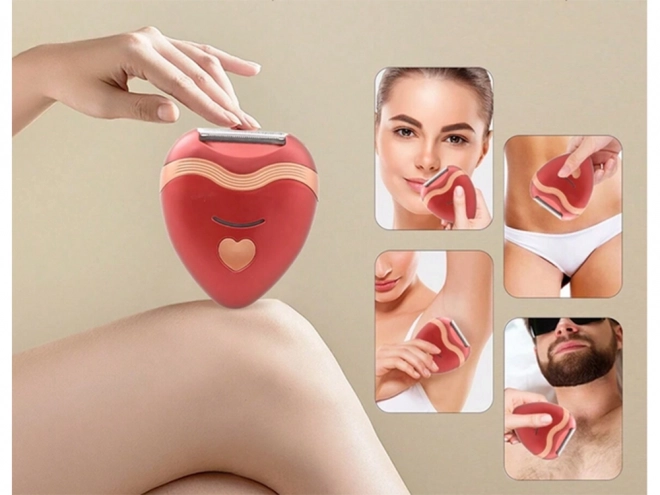 Kvindelig krops-epilator USB