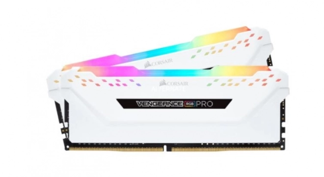 Corsair Vengeance RGB-hukommelse 16GB 3200MHz CL16 hvid