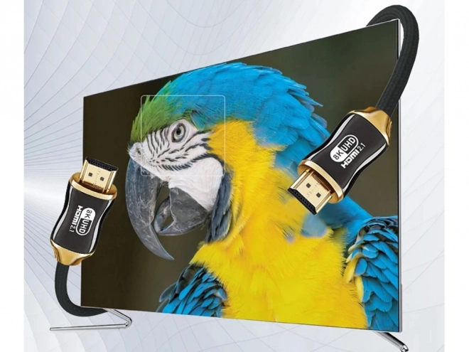 Ultra hurtig HDMI-kabel 8K 60Hz 4K 120Hz forgyldt 1,5 m