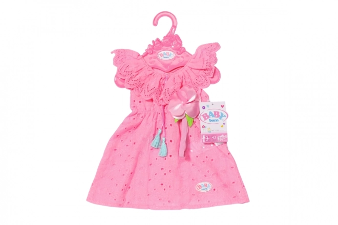 BABY born Blomsterkjole, 43 cm