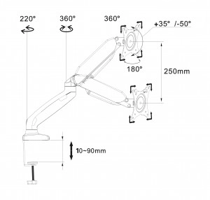 Ergonomisk arbejdsstationslayout