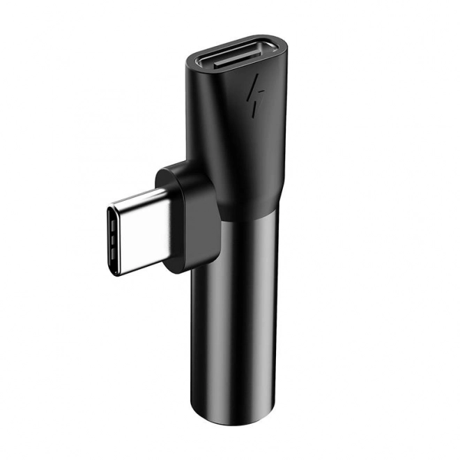 Audioadapter USB-C til mini jack 3,5 mm USB-C (sort)