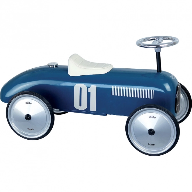 Vintage metal løbecykel blå