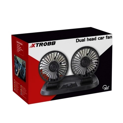 Xtrobb dobbelt bilventilator 23222