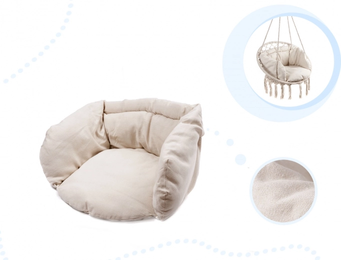 Behagelig siddekomfort med bløde puder