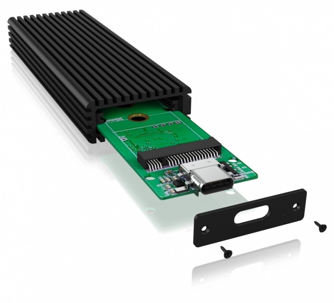 Ekstern boks ICY BOX til PCIe NVMe M.2 med USB-C