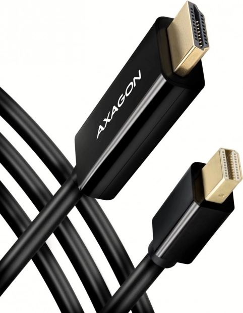 Aktivt kabel Mini DisplayPort til HDMI 1.4, 1,8 m — AXAGON