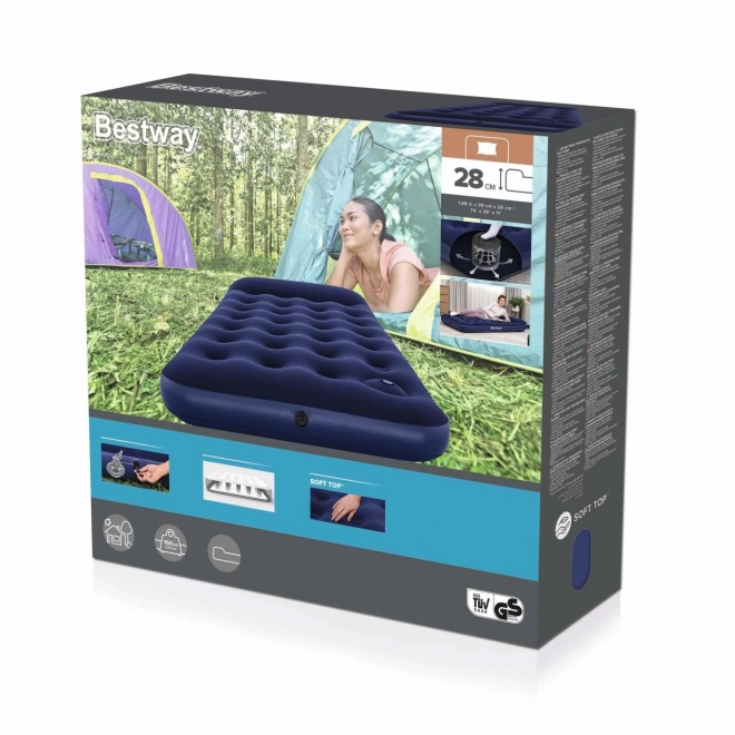 Velour madras med pumpe 188/99/28 cm Bestway