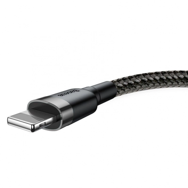 Baseus Cafule USB Lightning-kabel 2A 3m (Sort Grå)