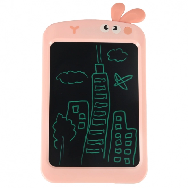 Tegnetablet med kanin 8,5' pink