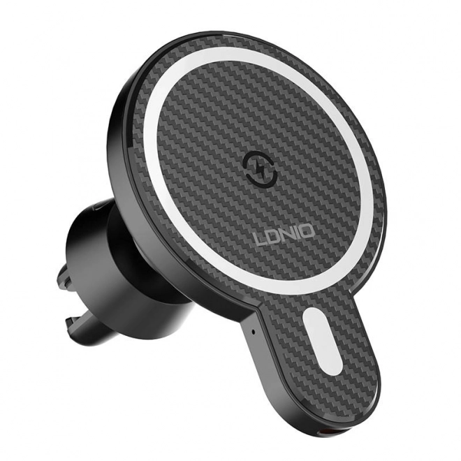 Bilholder LDNIO med induktiv oplader 15W og metalring
