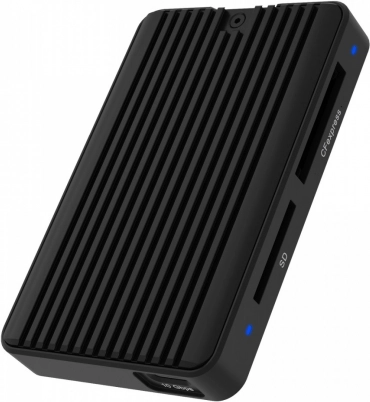 Kortlæser IB-CR504-C31 CFexpress og SD 4.0 med USB 3.2 Gen 2