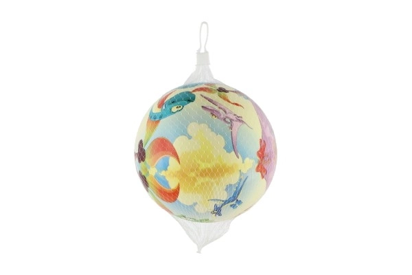 Oppustelig bold med dinosaur - 22 cm