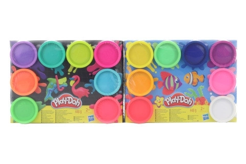 Play-Doh neonsæt modelervoks 8-pak